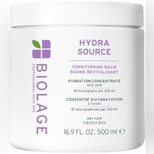 Biolage Hydra source Conditioning Reapair Balm for Dry Hair. 37 oz XL size. New!
